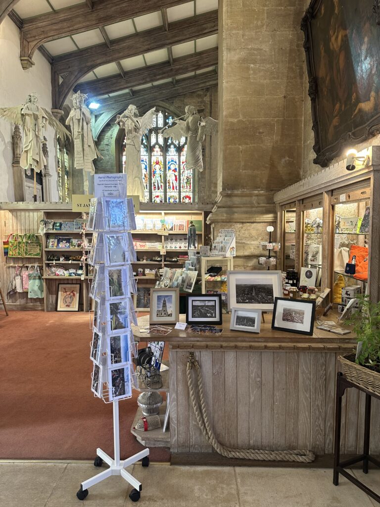 Image of the Gift Shop in St James' Church, Louth.